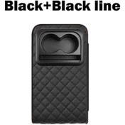 Resim Xuweiwei Siyah Yan Cepsiz Lüks Yapay Deri Kolçaklı Çift Cup Holder Ve Sakluz Cebi Otomobil Aksesuarı 