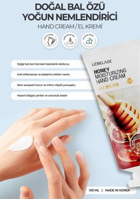 Resim Lebelage Bal Özü İçeren El Kremi ve için lebelage honey hand cream 