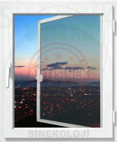 Resim Menteşeli Pencere - Kapı Sinekliği - Pvc Pimapen Cam Sineklik 