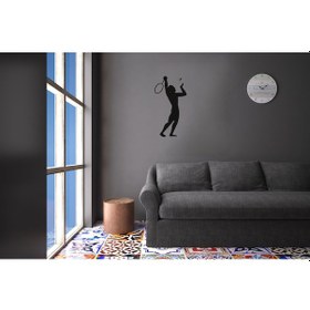 Resim Tenisci Folyo Sticker 50cm Uzunluk Siyah 