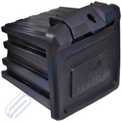 Resim SERTPLAS Plastik Takım Dolabı 50 Litre Dorse Römork Karavan 40x40x40 