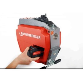Resim Rothenberger R600 Vario Clean Akülü Kanal Açma Makinası Set 