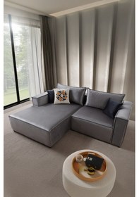 Resim Arven Köşe Koltuk Takımı Gri Gri 