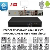 Resim EZCOOL EZ-8504AHD 4KANAL 4SES 5MP 1HDD XMEYE XVR 