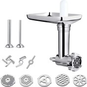 Resim Unfathomable Kitchenaid Stand Mikserleri Için Metal Gıda Öğütücü Ataşmanı Sosis Doldurma Makinesi Kıyma Makinesi Gıda Işlemcisi Ataşmanı (Yurt Dışından) 