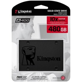 Resim Kingston 480Gb Ssdnow A400 2.5" Sata3 Ssd 500-450 (SA400S37-480) Harddisk 