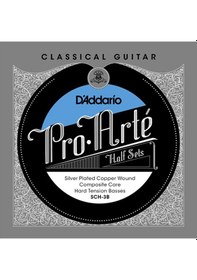 Resim Daddario SCH3B Pro Arte Klasik Gitar 3 Tel Seti (Re-Le-Mi) 