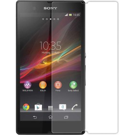 Resim Elfia Sony Xperia Z Ekran Koruyucu Temperli Cam 