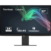 Resim ViewSonic VP2788-5K 27" 5K Thunderbolt 4 Profesyonel Monitör %99 DCI-P3 ve Çift 5K Daisy Chain Desteği 