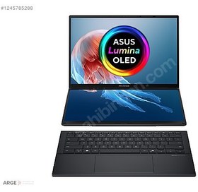Resim ASUS Zenbook Duo (2025) Ultra 9 285H SIFIR KUTU OLED ÇİFT EKRAN 