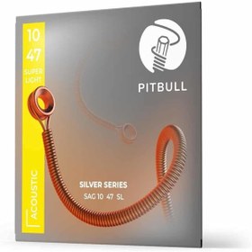 Resim AyrStore Strings Silver Series SAG 10-47 SL Takım Tel Akustik Gitar Teli 010-047 