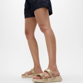 Resim Kadın Terlik IW5-090/675 FitFlop F-MODE GO Beadie-Button Adjustable Two-Bar Slides 