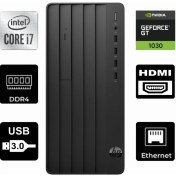 Resim Hp Protower 290 G9 Intel I7-12700KF 6B2U8EA-284 8gb 1tb Msı Gt 1030 4gb Freedos Masaüstü Bilgisayar 