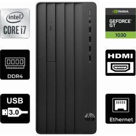 Resim Hp Protower 290 G9 Intel I7-12700KF 6B2U8EA-284 8gb 1tb Msı Gt 1030 4gb Freedos Masaüstü Bilgisayar 