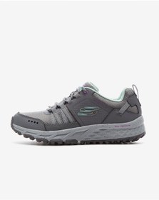 Resim Skechers 180061 Gyaq Escape Plan Kadin Spor Ayakkabi 180061-GYAQ-R13034 Açık Gri - Mavi 