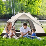 Resim 10 Kişilik Aile Kamp Çadırı - 3 Saniyede Otomatik Pop-Up, Güçlendirilmiş Dikiş ve Fermuarlarla Ağır Hexagonal Tasarım, Kamp, Plaj, Arka Bahçe, Yol Gezileri için Geniş Açık Hava Barınağı - Kolay Kurulum, Dayanıklı Kumaş, Kamp Çadırı, Plaj Barınağı, Sağlam Direk Desteği, Hafif Katlanabilir Çadır, Çadır Ev, Çadır Yatak, Ucuz Kamp Çadırı 