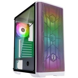 Resim BitFenix Nova MESH SE TG 4ARGB Fanlı ATX Bilgisayar Kasası - Beyaz Mor 