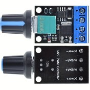 Resim 10A PWM DC Motor Hız Kontrolü, Adımsız Hız Kontrol Cihazı, LED Dimmer ve Güç Kontrol Cihazı için Voltaj Regülatörü 