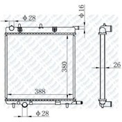 Resim Motor Su Radyatoru C3 P1007 Klimasiz Manuel 504616034 
