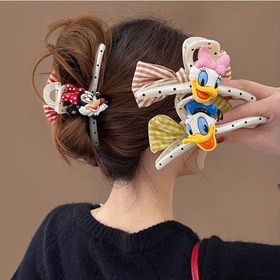 Resim Disney Minnie Mouse & Daisy Duck Büyük Saç Tokaları - Vintage-Style Polka Dot Banana Tokaları, Kadınlar için Dayanıklı Reçine Saç Tokaları, Noel, Doğum Günleri, Partiler için Mükemmel Hediye (Plaj Tatilleri, Tatiller), Sevimli Saç Tokaları, Parti Saç Aksesuarları, Zihinsel Saç Tokaları, Oyuncağı Tasarım 