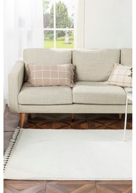 Resim Saraz Halı Comfort Puffy Peluş Halı Beyaz 