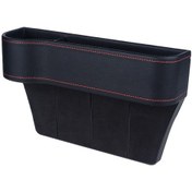 Resim Vkemall Araç İçi Depolama Kutusu - Sürücü Koltuğu Yanı, Abs Ve Pu Deri, Siyah, 27x8.5x14cm 