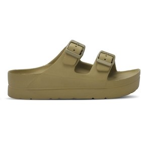 Resim ESEM JAYNE Kadın Yeşil Terlik 