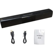 Resim Reedark Güçlü Bluetooth Soundbar Bs28b - Kablosuz Uzaktan Kumandalı, Rca Bağlantılı Çift Hoparlörlü Ev Sinema Sistemi 