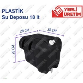 Resim AHMET OTOMOTİV 18lt Plastik Su Tankı Dorse-karavan-bahçe 