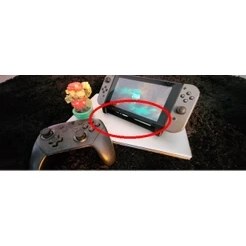 Resim Akaslan Plastik Nintendo Switch LED Tutucu OLED Olmayan (Sadece Plastik Parça Soru Sorabilirsiniz) 