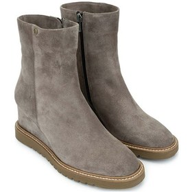 Resim Tamer Tanca Kadın Hakiki Deri Vizon Süet Casual Bot 33 415 Bn Bot Sk24-25 Vızon Suet Vizon Suet 