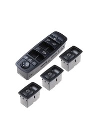 Resim Mercedes Gl Serisi X164 Uyumlu Cam Düğmesi Anahtarı Takımı Set 2005-2011 