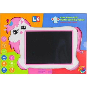 Resim Nessiworld Lc-31066 Sevimli At Çizim Tableti 10 İnç -lets Be Child Çok Renkli 