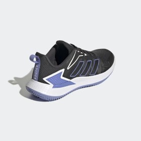 Resim adidas Gx7135 Defiant Speed Toprak Siyah Kadın Tenis Ayakkabısı 