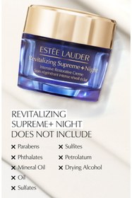 Resim Estee Lauder Revitalizing Supreme+ Night Yaşlanma Karşıtı Nemlendirici ve Ultra Besleyici Gece Kremi 50ml 
