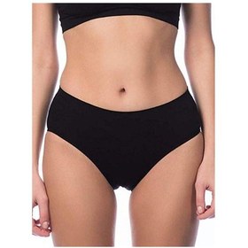 Resim 2006 3'lü Taktel Dikişsiz Kadın Slip Külot Siyah 
