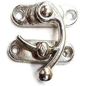 Resim noip Yay Gözü, Tavla, Ahşap Kutu Klipsi - Minik 20x24 Mm, Nikel, 1 Adet 