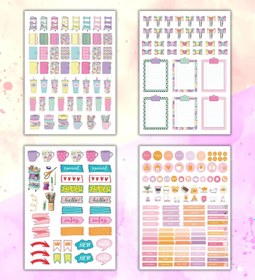 Resim Sticker Defteri 1216 
