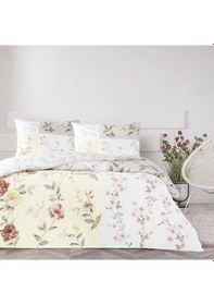 Resim Tek Kişilik Ranforce Nevresim Takımı Sandra Ekru 