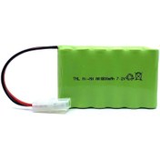 Resim 7.2V 1800Mah Oyuncak Araba Pili Tamya Soket 