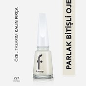 Resim Flormar Nail Enamel Yoğun Pigmentli Oje 227 Milk Foam 