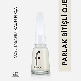 Resim Flormar Nail Enamel Yoğun Pigmentli Oje 227 Milk Foam 