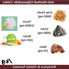 Resim Glutensiz Anti-hairball Malt Tableti, 60 Tablet 