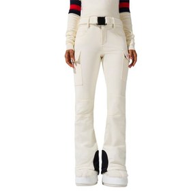 Resim Perfect Moment Mid Rise Cargo Ski Pant Kadın Beyaz Kayak Pantolonu 