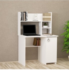 Resim Kalenderdekor1 Kalender Dekor Lucas 90 Cm Çalışma Masası Lc01 Beyaz 