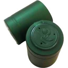 Resim 100 Adet 33X45 Mm Mat Yeşil Kapşon Şarap Şişesi Marasca Kapatma K Çok Renkli 