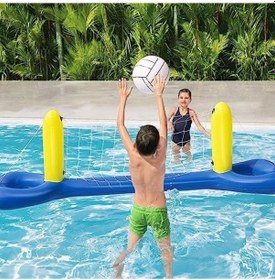 Resim 2.44m X 64cm Voleybol Seti 4 Renk 