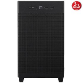 Resim Asus Prime AP201 Tek Fanlı Siyah Micro-ATX Oyuncu Bilgisayar Kasası 