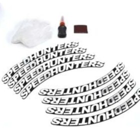 Resim Speedhunters Lastik Yazısı Seti 8 Adet 