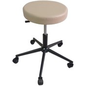 Resim Konik Ayaklı Lüks Metal Tabure 